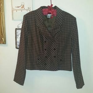 Plaid jacket / blazer, Jr. 9 /10